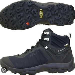 Keen men’s venture mid height waterproof hiking boots